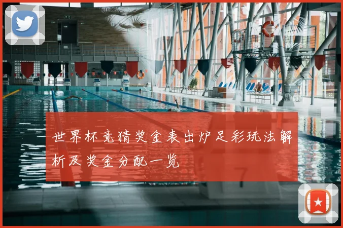 世界杯竞猜奖金表出炉足彩玩法解析及奖金分配一览
