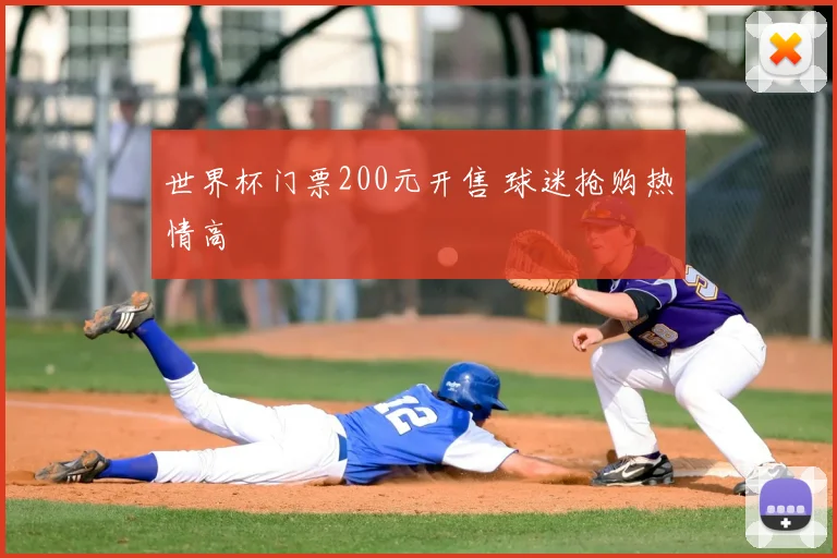 世界杯门票200元开售 球迷抢购热情高